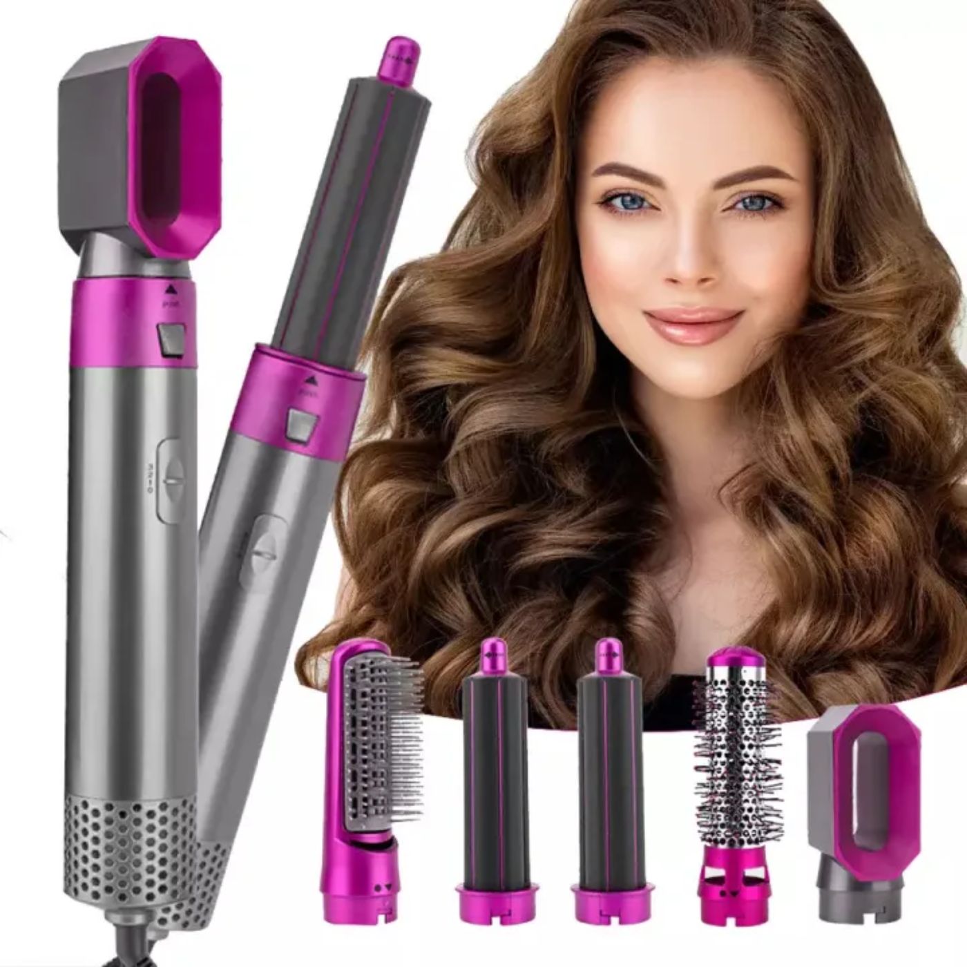 Set de rizador de pelo 5 en 1 Drumstone Summer