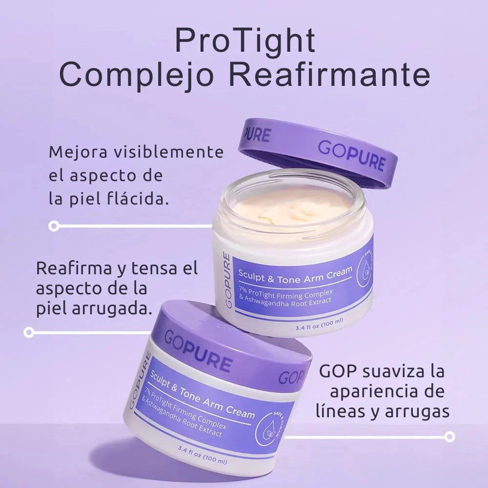 Crema Esculpidora y Reafirmante para Brazos