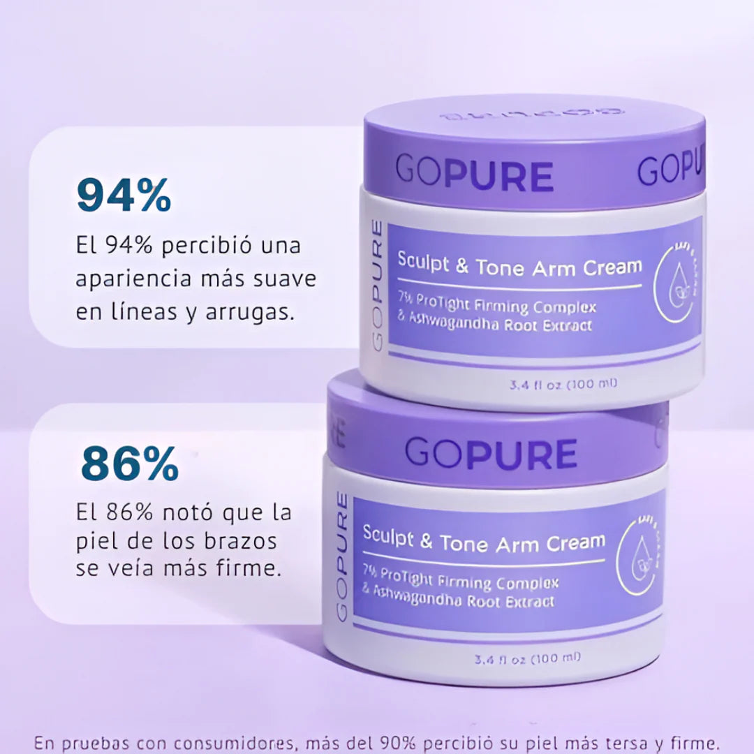 Crema Esculpidora y Reafirmante para Brazos