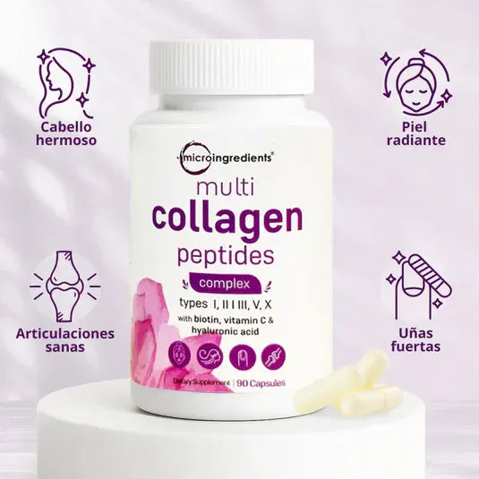 Multi colageno - Recupera tu cabello fuerte y brillante en solo 30 días