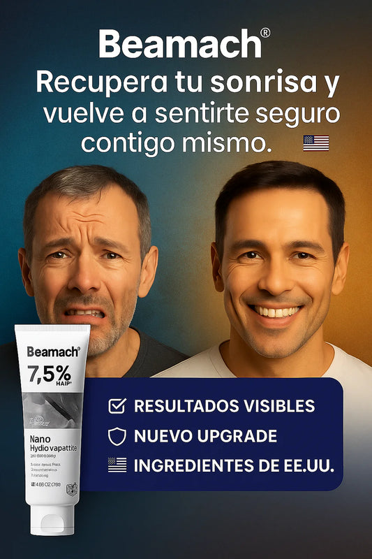 Beamach®: Regenera tus dientes desde casa y despídete de agujeros, grietas y sensibilidad