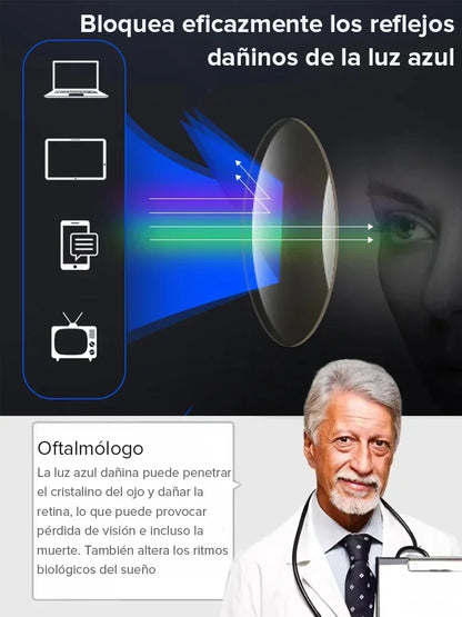 ¡Lentes que se adaptan a ti! Con autoenfoque y filtro azul por solo dos hamburguesas