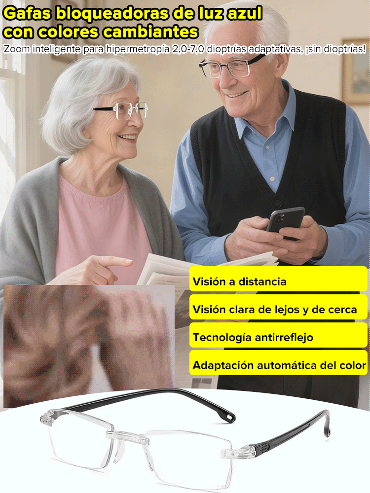¡Lentes que se adaptan a ti! Con autoenfoque y filtro azul por solo dos hamburguesas