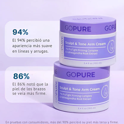Crema Esculpidora y Reafirmante para Brazos