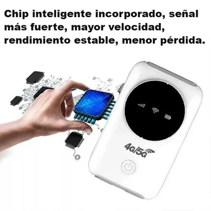 MiniRouter 5G Portátil – Internet Alta Velocidad en Cualquier Lugar Donde Vayas