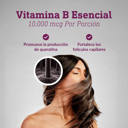 🔥 Vitaminas para el crecimiento del cabello – ¡El poder que tu pelo necesita! 🔥