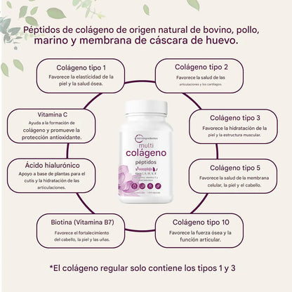 Multi colageno - Recupera tu cabello fuerte y brillante en solo 30 días