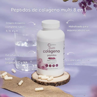 Multi colageno - Recupera tu cabello fuerte y brillante en solo 30 días