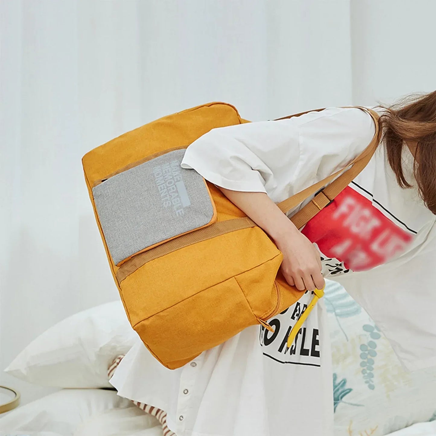 🎁ÚLTIMO DÍA: 49% DE DESCUENTO🔥Bolso de Viaje Plegable Impermeable Multiusos