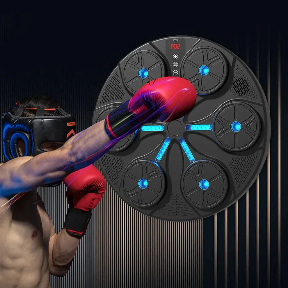 PANEL DE BOXEO MUSICAL BLUETOOTH + GUANTILLAS MMA DE REGALO