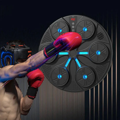 PANEL DE BOXEO MUSICAL BLUETOOTH + GUANTILLAS MMA DE REGALO