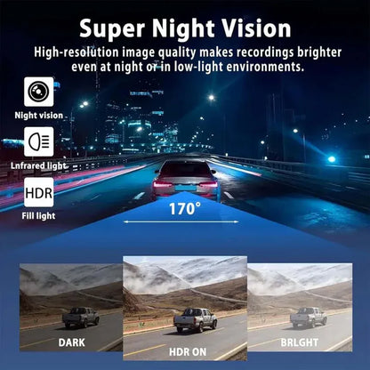 🎁ÚLTIMO DÍA: 49% DE DESCUENTO🔥en el sistema Full View Car Dashcam
