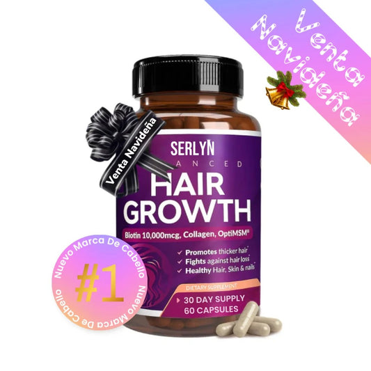 🔥 Vitaminas para el crecimiento del cabello – ¡El poder que tu pelo necesita! 🔥